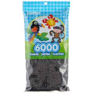 Perler Beads Fuse Beads for Crafts, Black, Small, 6000pcs