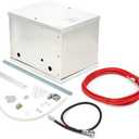CNRAQR Complete Aluminum Battery Box Relocation Kit Universal Billet Race Off Road Kit fit for all cars