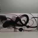 ANCXWOTER Large Canvas Wall Art for Living Room Bedroom Abstract Line Black and White Picture Ink and Wash Artwork Canvas Prints 20x40 Inch