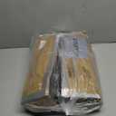 Corner Floating Shelves, Rustic Brown Wood, Set of 2, Wall Mount Storage with Guardrail for Bathroom Kitchen Living Room (Black)