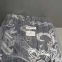 Area Rugs for Living Room 0.24inch Low Pile Faux Wool Bedroom Rug TPR Anti-Slip Backing Carpet Vintage Soft Rugs for Dining Room décor Machine Washable (Grey, 8 * 10)