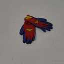 MidWest Gloves & Gear DCW100TH8 Wonder Woman Garden Toddler Gripper Gloves, Red Knit Liner/Blue Coating