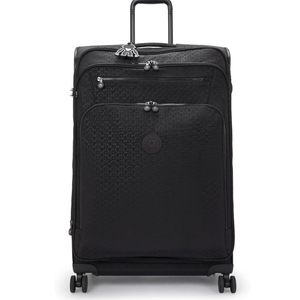 Kipling Women's New Youri Spin Large Signature Embossed Print