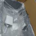 Stainless Steel Cat Litter Box with Lid, 23.7" L x 15.8" W x 13.8" H XL Metal Kitty Litter Box for Big Cats, High Sided Enclosure, Non-Sticky, Anti Urine Leakage, Easy Cleaning (Grey)