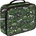Dinosaur Lunch Box for Boys, Dinosaur Fossil Kids Insulated Lunch Bags, Toddler Lunch Box for Daycare, Waterproof Leakproof Portable for School Work Office Travel Picnic