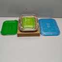Joseph Joseph Nest Glass Storage Dishes - Multi-Colour, Set of 4