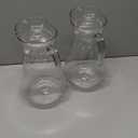 SOUJOY 2 Pack Plastic Pitcher, 2L Clear Iced Water Jug with Lid and Handle, Heat Resistant BPA-Free Tea Pitcher for Lemonade, Juice, Milk, Cold or Hot Beverage