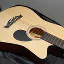 38 in Guitar Acoustic Guitar Beginner kit Adult Cutaway Acoustic Guitar Guitarras Starter Set Bundle with Padded Gig Bag, Strap, Capo, Strings, Picks (natural)