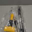 Commercial Mop,Masthome Looped-End String Wet Mop,Heavy Duty Industrial Mops with 2 MopHeads,Cotton Floor Dust Mops for Floor Cleaning, Suitable Home, Garage, Office (Yellow-Blue)