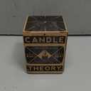 Candle Theory Fresh Shave Scented Candle for Men 7.6 Ounce, Crackling Wick Man Candles for Home