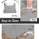 Absorbent Dog Food Mat-Dog Cat Mat for Food and Water Bowl, Quick Dry Pet Food Mat, No Stains Pet Feeding Pad, Cat Accessories Pet Supplies-Water Bowl Mat for Messy Drinkers