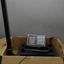 Large Platform Scale with Wheel 660 LB Floor Weight Computing Postal Scale Digital Perfect Industrial Platform Scale Foldable for Postal Luggage Shipping Mailing Weighing