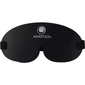 Mindfold Relaxation and Blackout Sleeping Mask, Total Darkness with Your Eyes Open. (1 Count (Pack of 1))