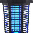 Klahaite Bug Zapper Outdoor Electric, Mosquito Zapper Indoor, Fly Zapper, Fly Trap, Insect Trap for Garden Backyard Patio, Black