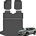 Floor Mats Cargo Mats for 2025 Chevy/Chevrolet Equinox Fuel (not for EV) TPE Rubber Floor Liner Set Cargo Liner Accessories