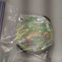 Drink Coasters for Drinks Set of 6, St Patricks Day with Clover Leaf Rainbow Absorbent Round Ceramic Stone Mat Coaster, with Cork Base and Metal Holder, Home Bar Decor House Warming Gift