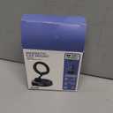 Strong Magnetic Phone Holder for Car & Desk, Compatible with MagSafe, Secure Lock, Universal 360 Rota-Table Car Phone Mount for Dashboard, Glass, Table, Carbon Fiber Deep Black