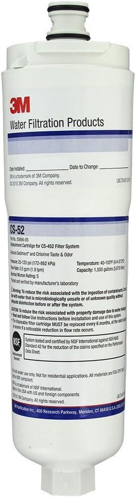 3M CS-52 Bosch 640565 Refrigerator Filter
