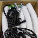 TURFEE 40" Saucer Tree Swing for Kids Outdoor, 900Lb Weight Capacity, Waterproof Swing Seat with Adjustable Hanging Straps for Children Playground Backyard (Rainbow)