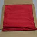 sancua Christmas Red Square Tablecloths 70x70 Inch, 2 Pack - Fabric Table Cloth for Square or Round Tables, Washable Polyester Table Cover for Dinner, Holiday Party, Decorative Display Tables