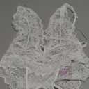 Avidlove Women Teddy Lingerie Sexy Lace Deep V Neck Bodysuit One Piece Nightie (Medium, White)