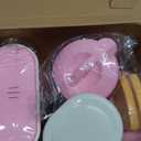 Shemira Play Kitchen Accessories, Play Kitchen Appliances Toy Set with Coffee Maker, Blender, Mixer, Toaster, Kids Kitchen Playset, Toys for 3 4 5 6 7 8 Year Old Girls, Birthday Gifts for Girls, Pink
