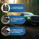 Sun Visor Repair Kit Fits for Dodge RAM 1500 Trucks 2019-2023, 1 pack Aluminum sun visor repair kit, Car Sun Visor Fixer, sun visor clip repair kit, Visor Clips for cars, Dodge Ram 1500 accessories