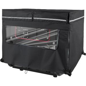 32"L x 24"W x 24"H Generator Tent Cover While Running Heavy Duty Outdoor Generator Covers Shed for Most Generators Up to 15,000 Watt Outside,AllWeather Protection,Black