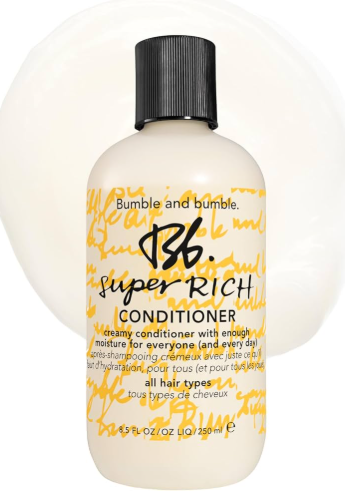 Bumble and bumble. Super Rich Hair Conditioner For Every Day | Hydrating + Adds Shine | Curly, Wavy, Straight | With Glycerin + Avocado Oil, 8.5 Fl Oz