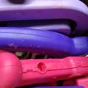 Easel for Kids, Toddler Art Easel Adjustable Standing, Magnetic Double Sided Easel with Painting Accessories Gift for Boys and Girls (Purple red)