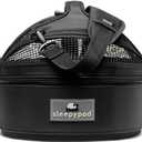 sleepypod Mini Mobile Pet Bed, Jet Black
