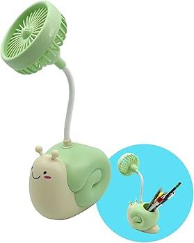 Cartoon Mini Table Fans Mute Student Portable Desktop Mini Fan