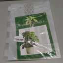 Sisher 6 Pcs Monstera Moss Pole,Plastic Moss Poles for Climbing Plants Work with Sphagnum Moss,616'' Plant Support for Indoor Plants,Garden Ties