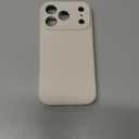 Vooii Magnetic for iPhone 17 Pro Case, Compatible with Magsafe (Premium Liquid Silicone) (Integrated Camera Control Button) Full Body Protective Anti-Scratch Microfiber Lining 6.3", Stone