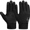 Kids Winter Gloves Back Water Repellent Touchscreen Warm Fleece Anti-slip for Boys Girls Teen, Medium