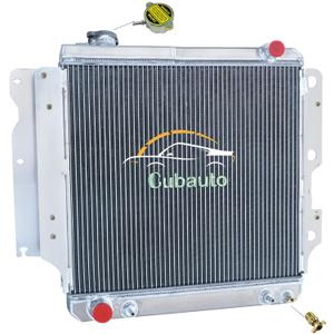 3 Rows Aluminum Radiator For 1997-2006 Jeep TJ,Full Aluminum Radiators for 1987-2006 Jeep Wrangler 2.4L 2.5L 4.0L 4.2L,3 Core Automotive Replacement Engine Radiators