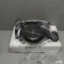 Waffle Maker, 1400W Double Belgian Waffle Iron 180 Flip, 8 Slices, Rotating & Nonstick Plates, Removable Drip Tray for Easy Cleaning, Cool Touch Handles, Space Saving Storage, Black