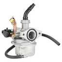 HIAORS PZ19 19mm Carburetor Carb with Cable Choke Compatible with Taotao Coolster 110cc 125cc Apollo Sunl NST Coolsport Lifan Baja ATV Quad 4 Wheeler CRF50 DB14 DB27 4-Stroke Pit Dirt Bike Parts