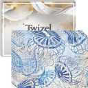 Ocean Cork Placemat Set of 4 - Jellyfish Cork-Back Heat Resistant Place Mats, 16"x13" Sunmmer Table Mats for Farmhouse Holiday Dining Party