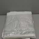 3Pcs Clear Canopy Sidewalls for 10x10 Pop Up Tent, Transparent Window Curtain Cloth, 8 Mil PVC Enclosure Fabric with Zipper, White (Not Including Frame and The top,Sidewalls ONLY)