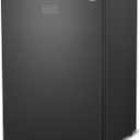 BLACK+DECKER 2.5 Cu. Ft. Compact Refrigerator, ENERGY STAR Certified, Single Door Mini Fridge with Chiller Compartment, Personal Fridge for Home or Dorm Room, R600a Refrigerant, BCRK25B, Black