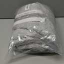 Reafort Sherpa Body Pillow Cover 21" x 54", Plush Fleece Long Body Pillowcase with Zipper Closure, Ultra Soft Fluffy Cozy Decorative Pillow Cover (21"x54" Body Pillow Cover, Silver Grey)