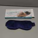 Cooling Eye Mask for Puffy Eyes - FSA HSA Eligible, Cold Compress for Migraines Headache and Puffiness, Gel Eye Mask for Sleep Dark Circles, Reusable Face Ice Pack (Blue)