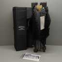 Pamo Babe Portable Playpen Foldable Playard Portable Crib for Baby and Toddlers (Charcoal gray)