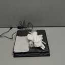 NONEMEY Acrylic Display Case for Lego 75328Assemble Clear Acrylic Display Case Stand Dustproof Protection Showcase Organizer Box for Action Figures (7.8x7.8x9inch, 20x20x23cm) (Black-led Light)