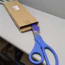 Grand Opening Blue Ribbon Cutting Ceremony Kit - 25" Giant Scissors with Blue Satin Ribbon, Banner, Balloons,Bows and More Supplies Grand Opening Decorations for Business