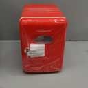 Skincare Fridge - 4L Mini Fridge for Bedroom, Office and Car, for Refrigerating Makeup, Skincare and Food, Cooler and Warmer, Beverage Cooler, Red