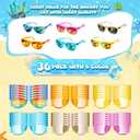 36 Pack Kids Sunglasses Bulk Party Favors, Neon Sunglasses with UV400 Protection for Kids Age 3-8,Great Gift for Birthday Graduation Party Supplies Party, Beach, PoolBoys Girls Goody Bag Stuffers