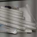 JayRex Bathroom Organizer Countertop Corner Shelf, 3 Tier Moveable Organizer for Make Up, Dresser Table, Desktop (White)