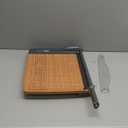 Westcott 12'' TrimAir Wood Guillotine Paper Cutter & Paper Trimmer, 30 Sheet (15106)